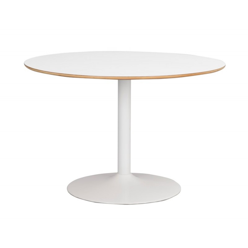 RO Fusio Dining Table Round 1 White